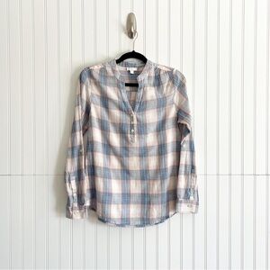 C. Wonder Small Pink and Blue Plaid Long Sleeve